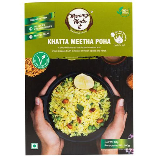 Khatta Meetha Poha - Ready To Eat, No Preservatives