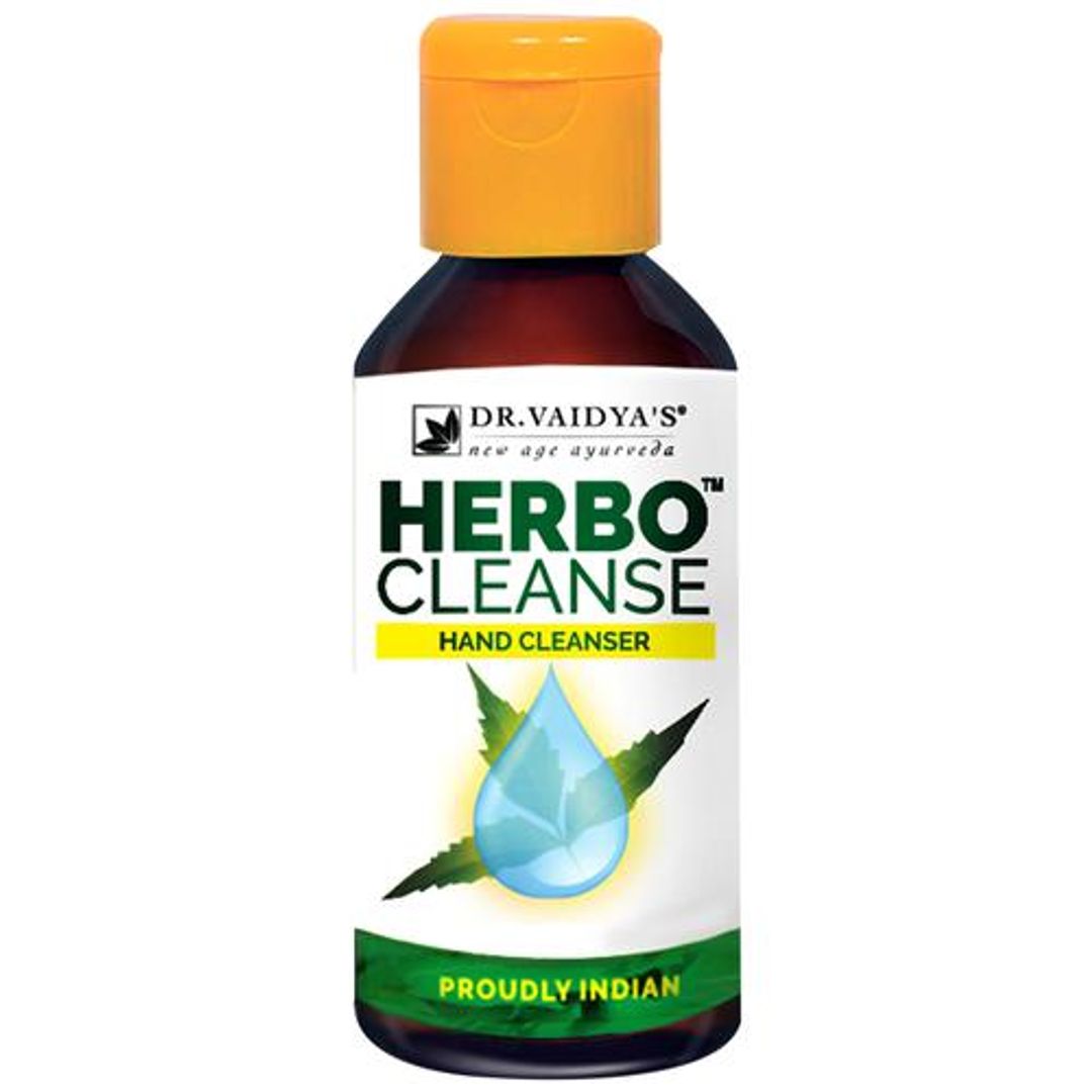 Herbo Cleanse Hand Cleanser - Alcohol Based, Protects from Germs & Bacteria