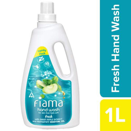 Fresh Hand Wash - Peppermint & Green Apple, 99.9% Germ Protection