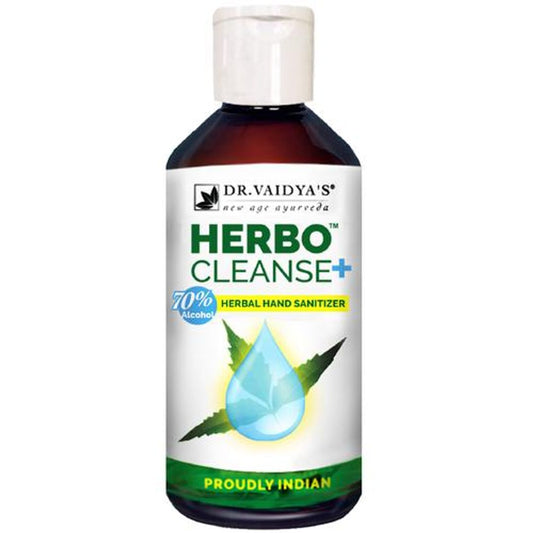 Herbo Cleanse Plus Herbal Hand Sanitizer - Alcohol Based, Protects from Germs & Bacteria