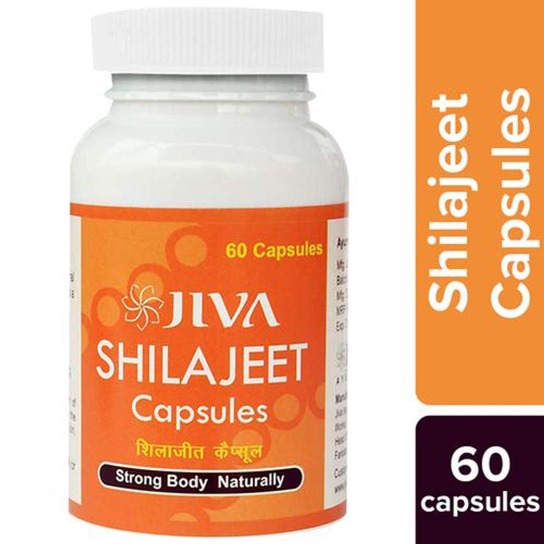 Shilajeet Capsule - For Strength & Stamina, Purifies Blood