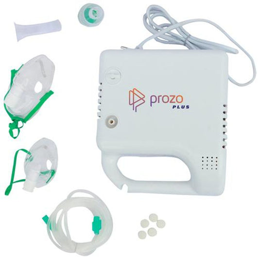 Compact Compressor Nebulizer For Kids and Adults With Masks, Low-Noise Compressor - White