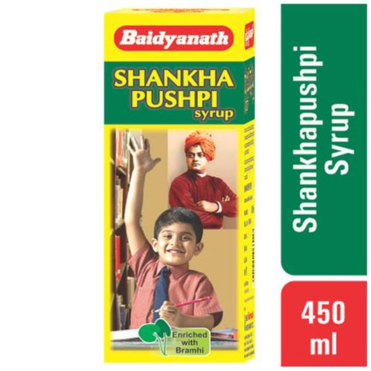 Shankhapushpi Syrup - Memory & Concentration Booster, For All Ages