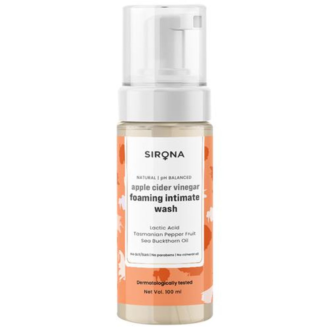 Foaming Intimate Wash with Apple Cider Vinegar for Men & Women | pH Balanced Hygiene Wash