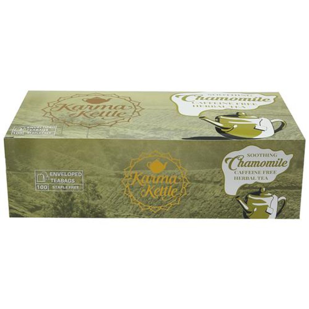 Chamomile Tea - Unbleached & Staple-Free Teabags