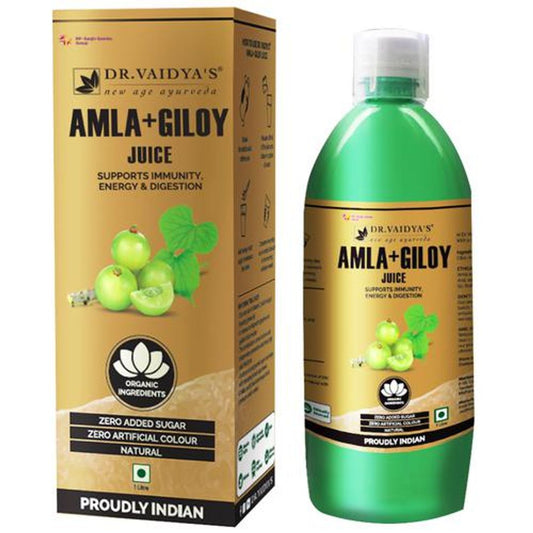 Amla & Giloy Juice - Supports Immunity, Energy & Digestion