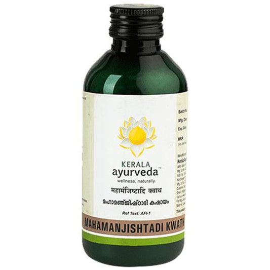 Manjishtadi Kwath 200 Ml | Natural Blood Purifier | For Clear, Healthy Skin |100% Ayurvedic | With Manjishta, Triphala, Guduchi, Nimba, and Nisa