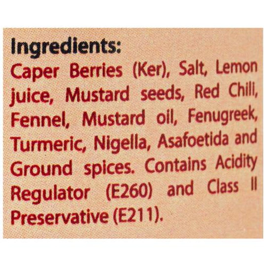 Caper Berries Pickle