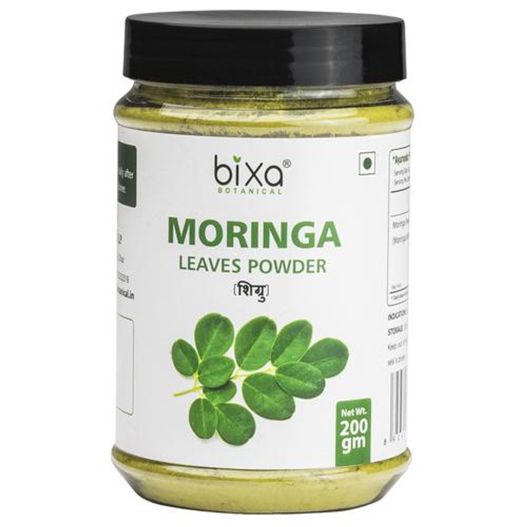 Moringa Leaves Powder - Supports Removal Of Blockages In Blood & Healthy Heart Pumping