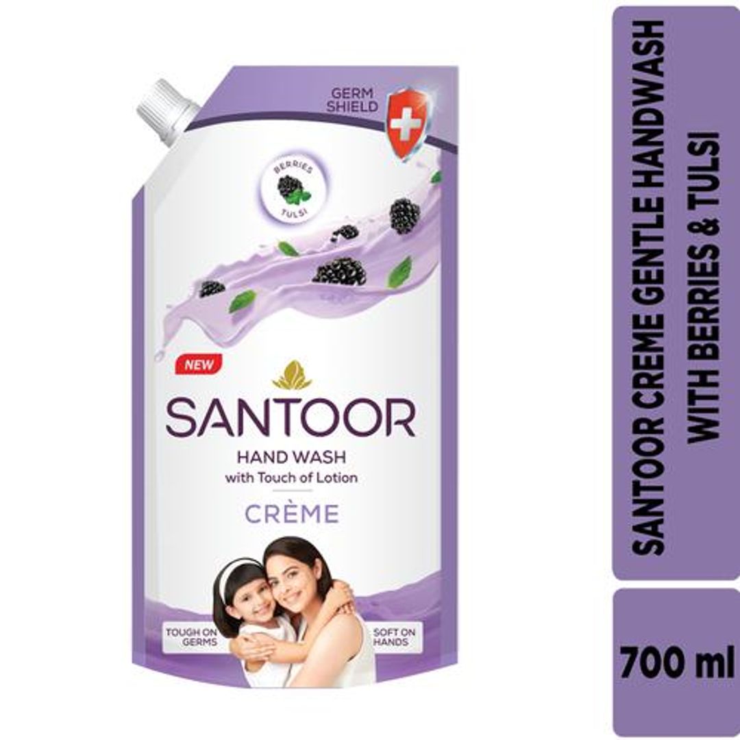 Creme Hand Wash - Berries & Tulsi