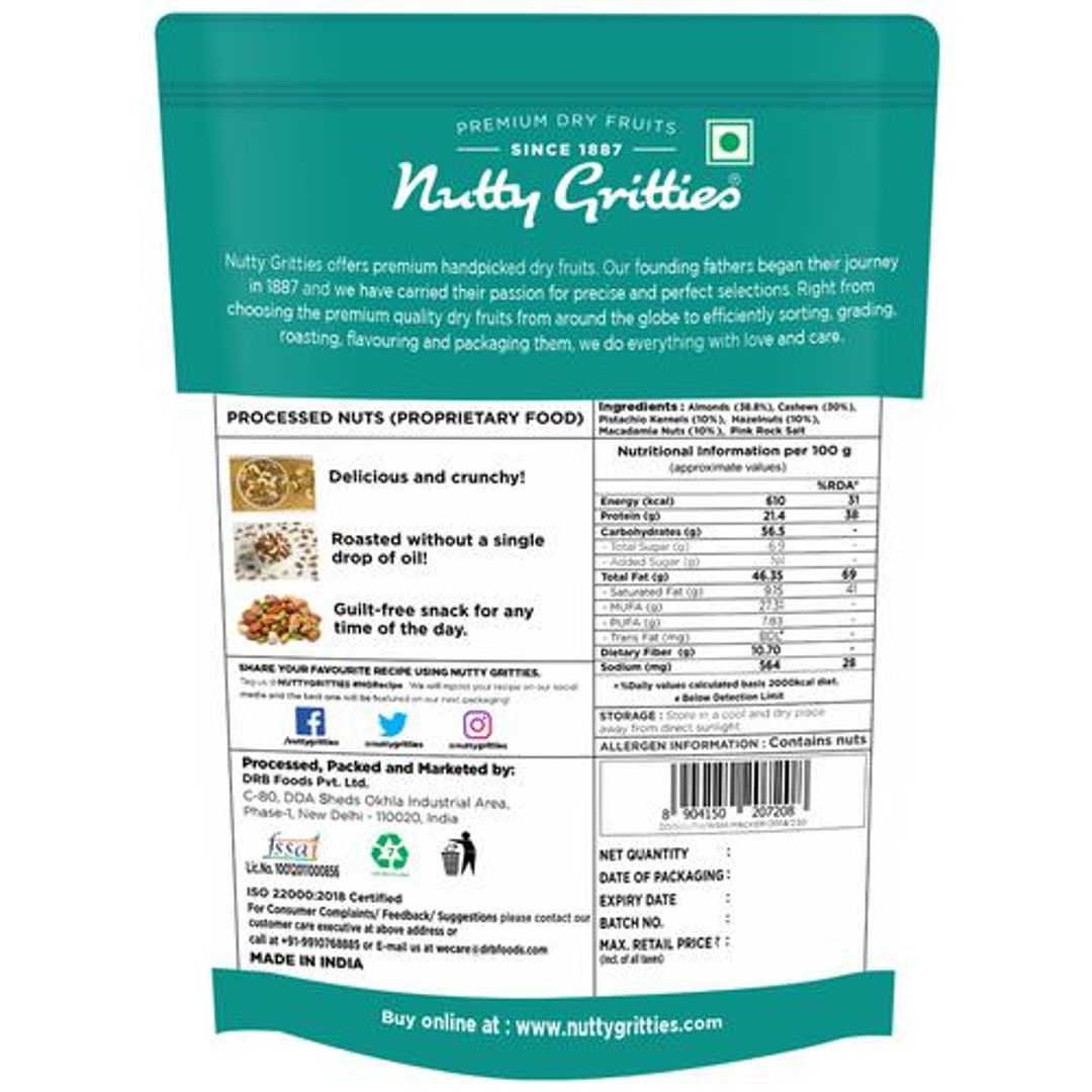 Nuts Mix - Premium Dry Fruits With Himalayan Pink Salt