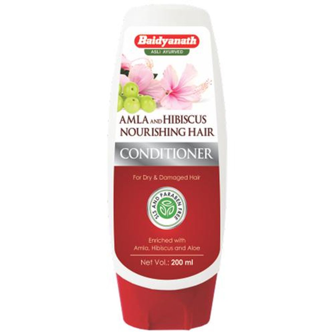 Nourishing Hair Conditioner - Enriched With Amla, Hibiscus & Aloe