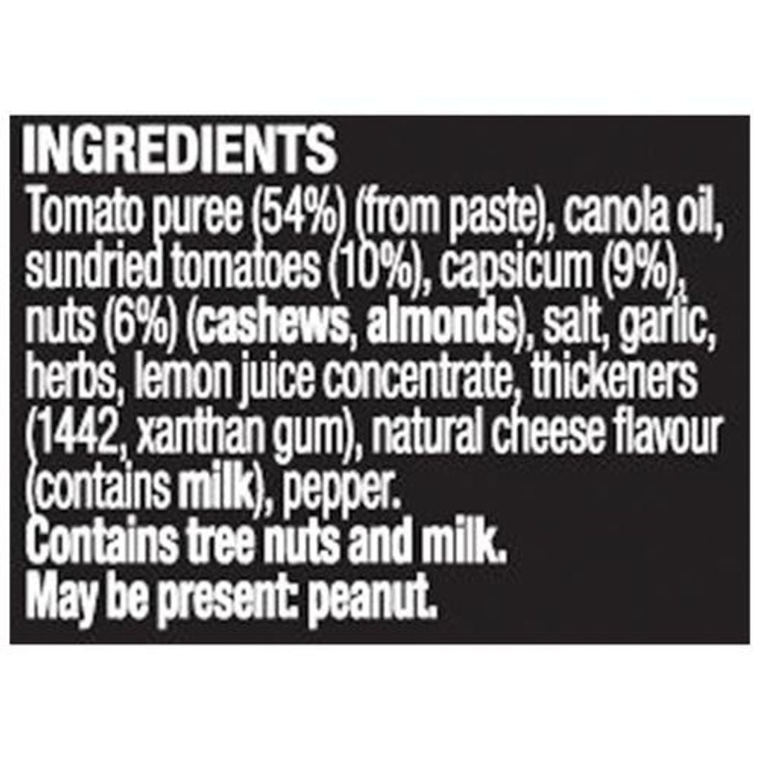 Pesto Sauce - Sundried Tomato