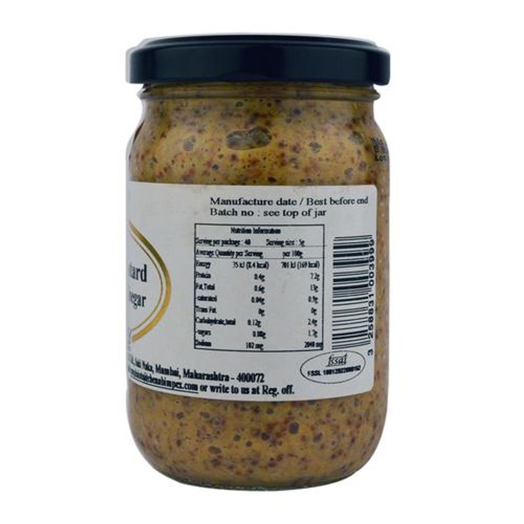 Grain Mustard With Cider Vinegar