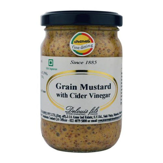 Grain Mustard With Cider Vinegar