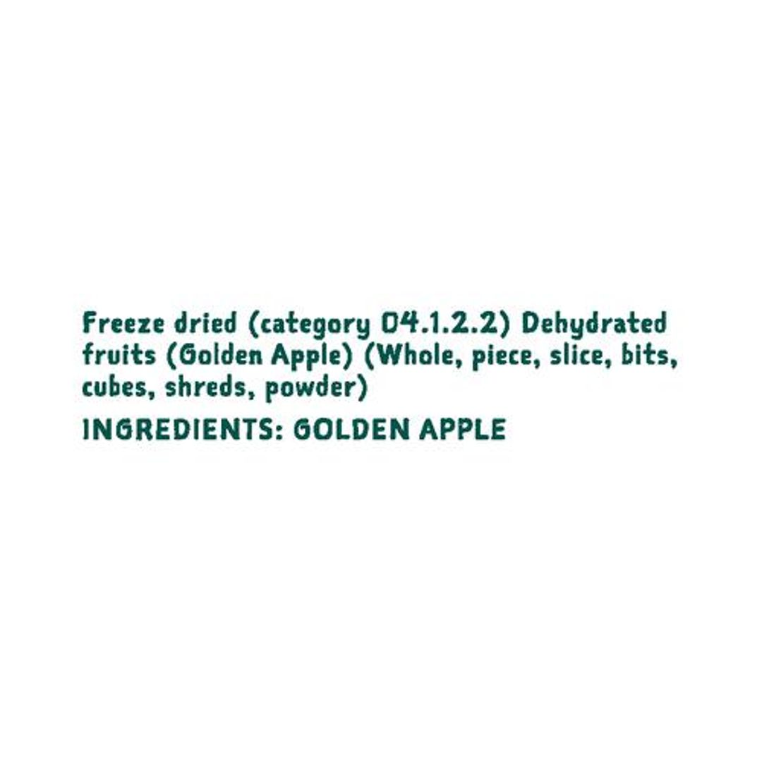 Freeze Dried Golden Apple - Pure Fruit Snack