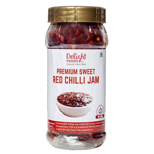 Sweet Red Chilli Jam/Chutney - No Garlic/Onion