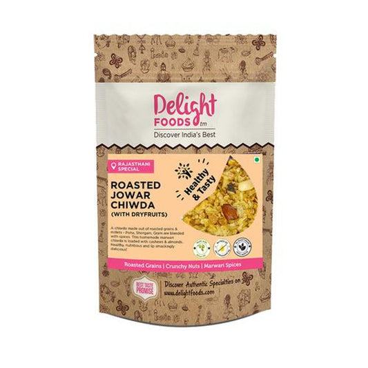 Roasted Poha Jowar Dry Fruits Chiwda In Olive oil