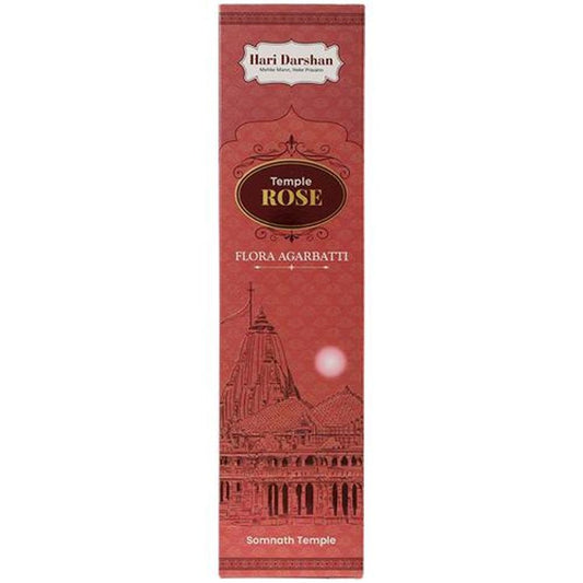 Temple Rose Flora Agarbatti Sticks