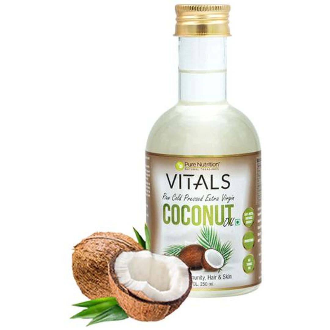 Pure Nutrition Vital Virgin Coconut Oil for Boosts Metabolism and Supports Skin & Hair health