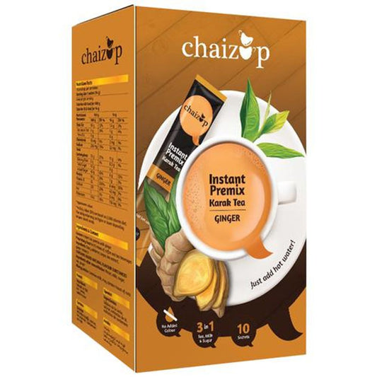 Instant Premix Karak Ginger Tea - Just Add Hot Water