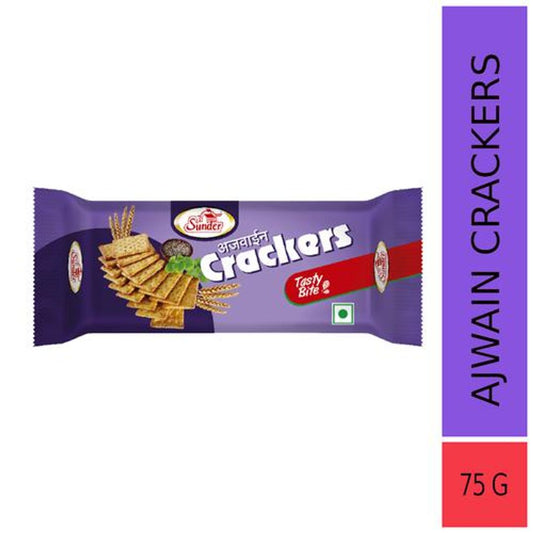 Ajwain Crackers - Desi Bite, Crispy & Healthy