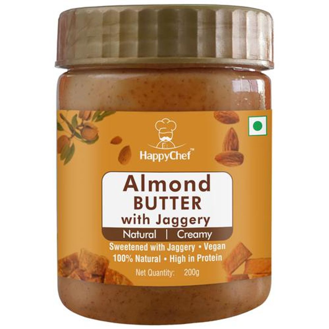 Almond Butter With Jaggery, Creamy
