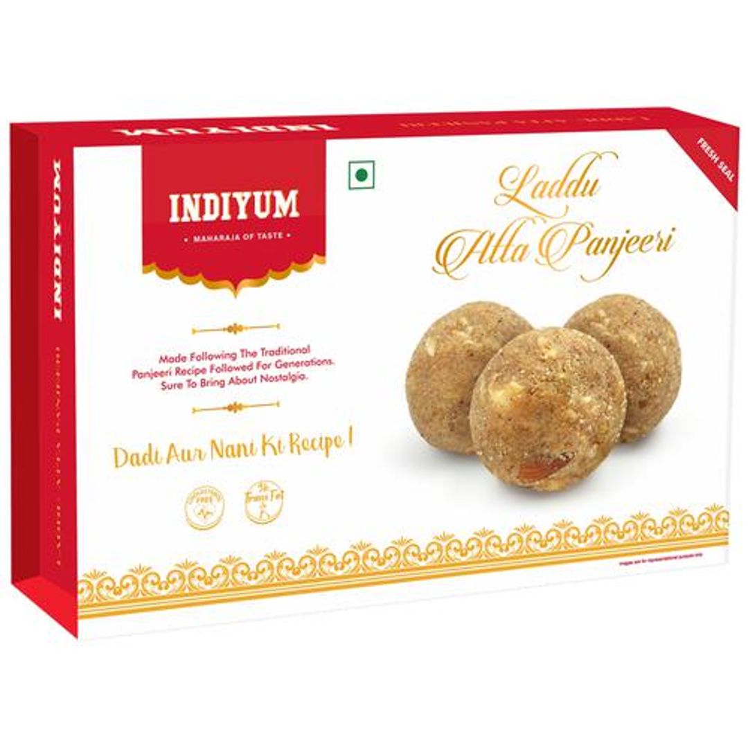 Laddu Atta Panjeeri Traditional Sweet