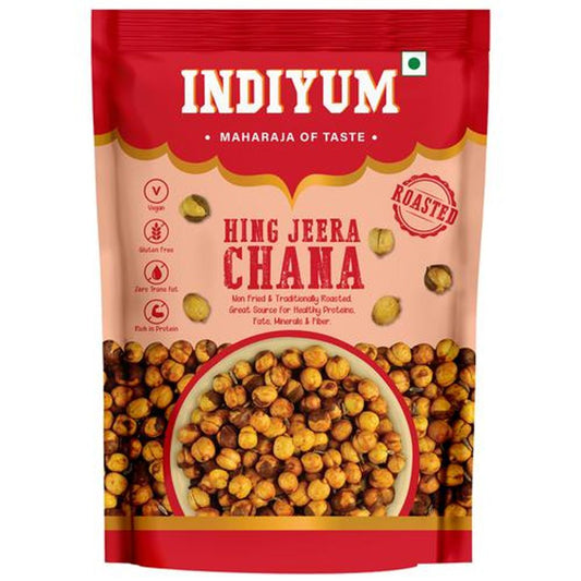 Hing Jeera Chana - Roasted, Rich In Protein, Vegan, Gluten Free