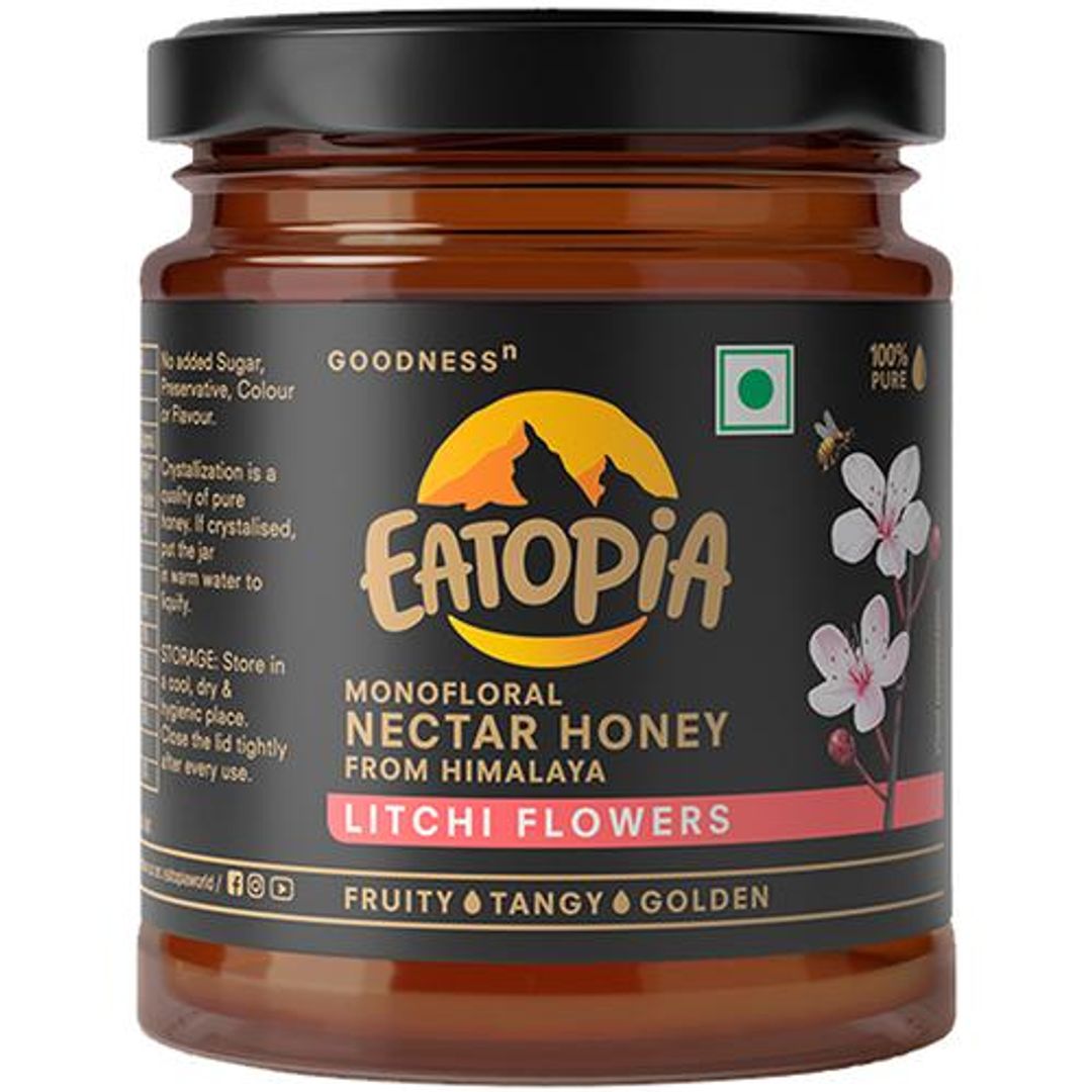 Monofloral Nectar Honey - With Litchi Flowers, Tropical & Tangy, Builds Immunity
