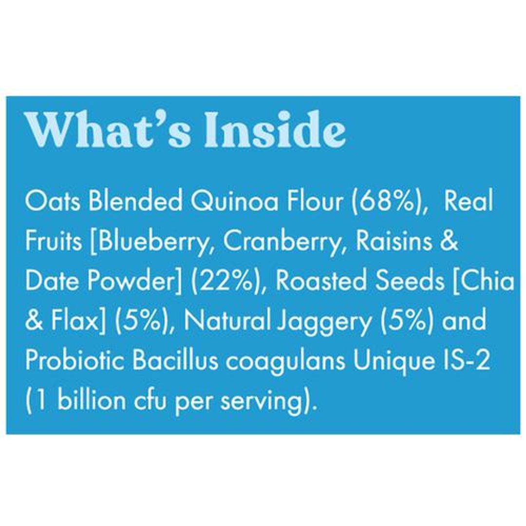 Instant Quinoa Oatmeal - Blueberry Cranberry Raisin, Seeds & Nuts, Real Fruit