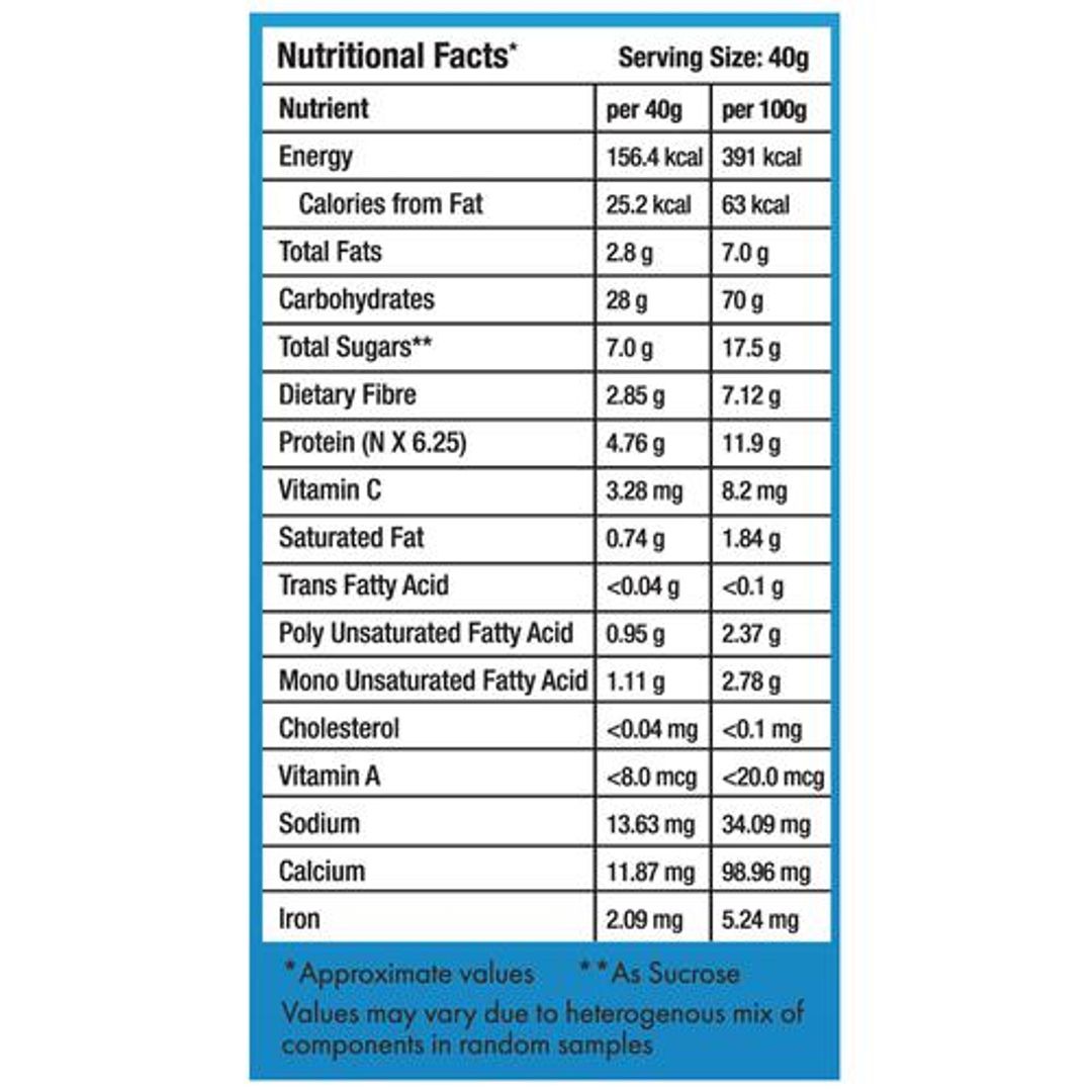 Instant Quinoa Oatmeal - Blueberry Cranberry Raisin, Seeds & Nuts, Real Fruit