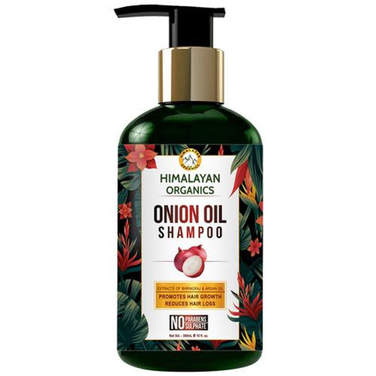 Onion Oil Shampoo - Promotes Hair Growth, No Parabens & No Sulphate