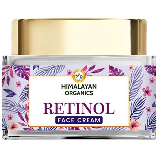 Retinol Night Cream - With Hyaluronic Acid, Reduces Wrinkles, Dark Spots, Fine Lines