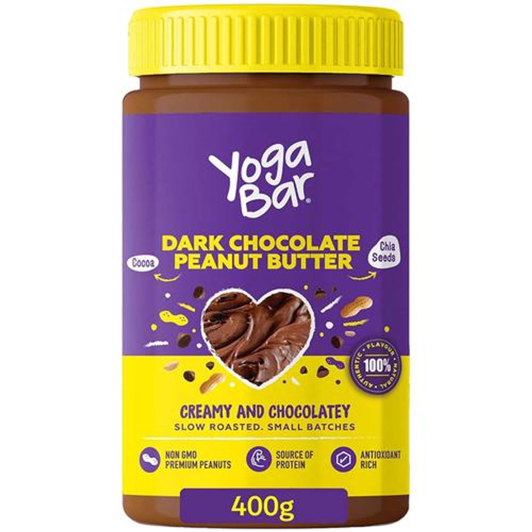 Crunchy Dark Chocolate Peanut Butter - Sweet & Salty, Protein-rich