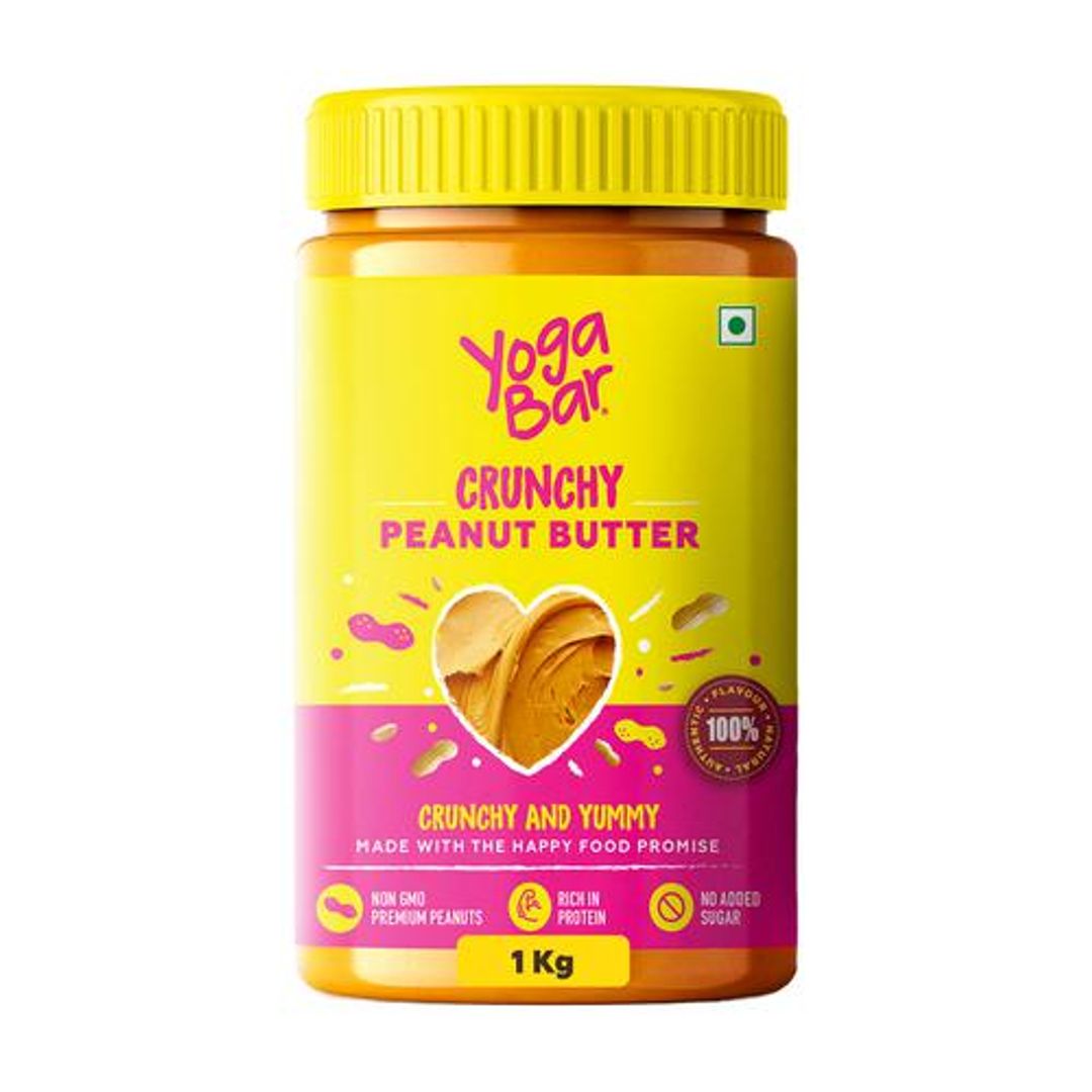 Crunchy Peanut Butter - Non-GMO, High In Protein, No Added Sugar