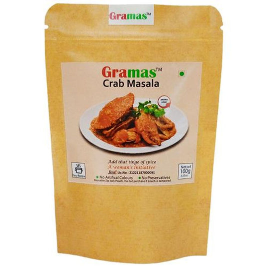 Crab Masala - With Mixed Spices, Tasty