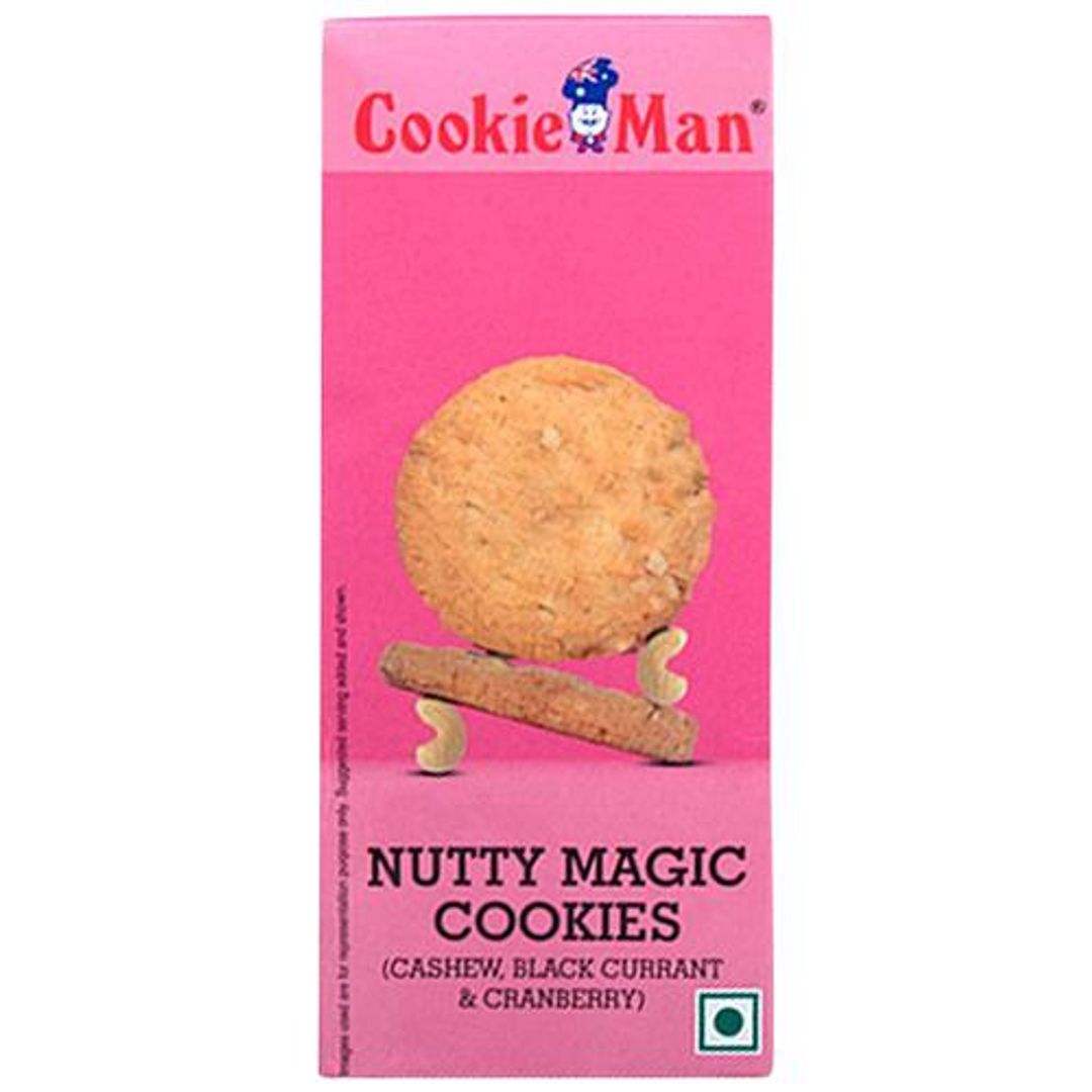 Nutty Magic Cookies Cashew Blackcurrant Cranberry