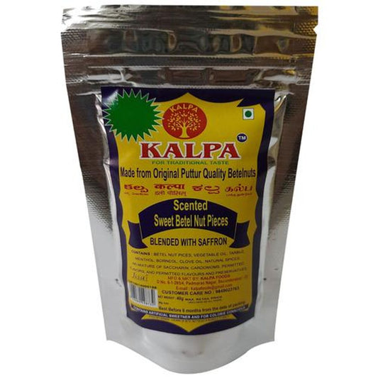 Scented Sweet Betel Nut Pieces - Blended With Saffron