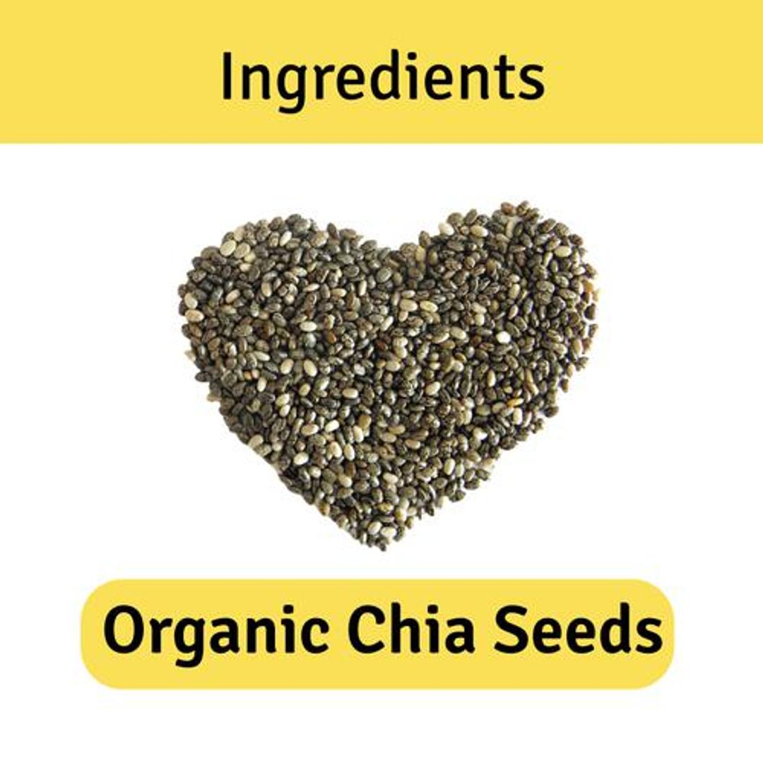 Organic Chia Seeds - High Protein, Rich in Fiber, Omega3 & Calcium, Superfood