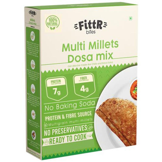 Millets Dosa Mix - Ready To Cook, Natural, No Preservatives
