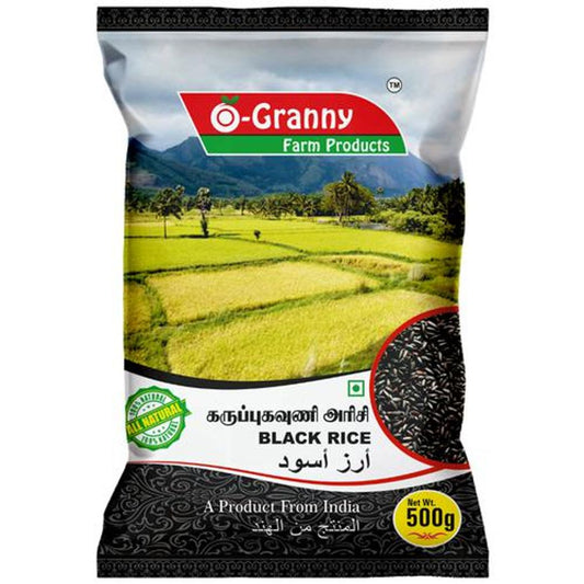 Black Rice - Natural, Rich In Antioxidants, Fibre, Lowers Risk Of Obesity