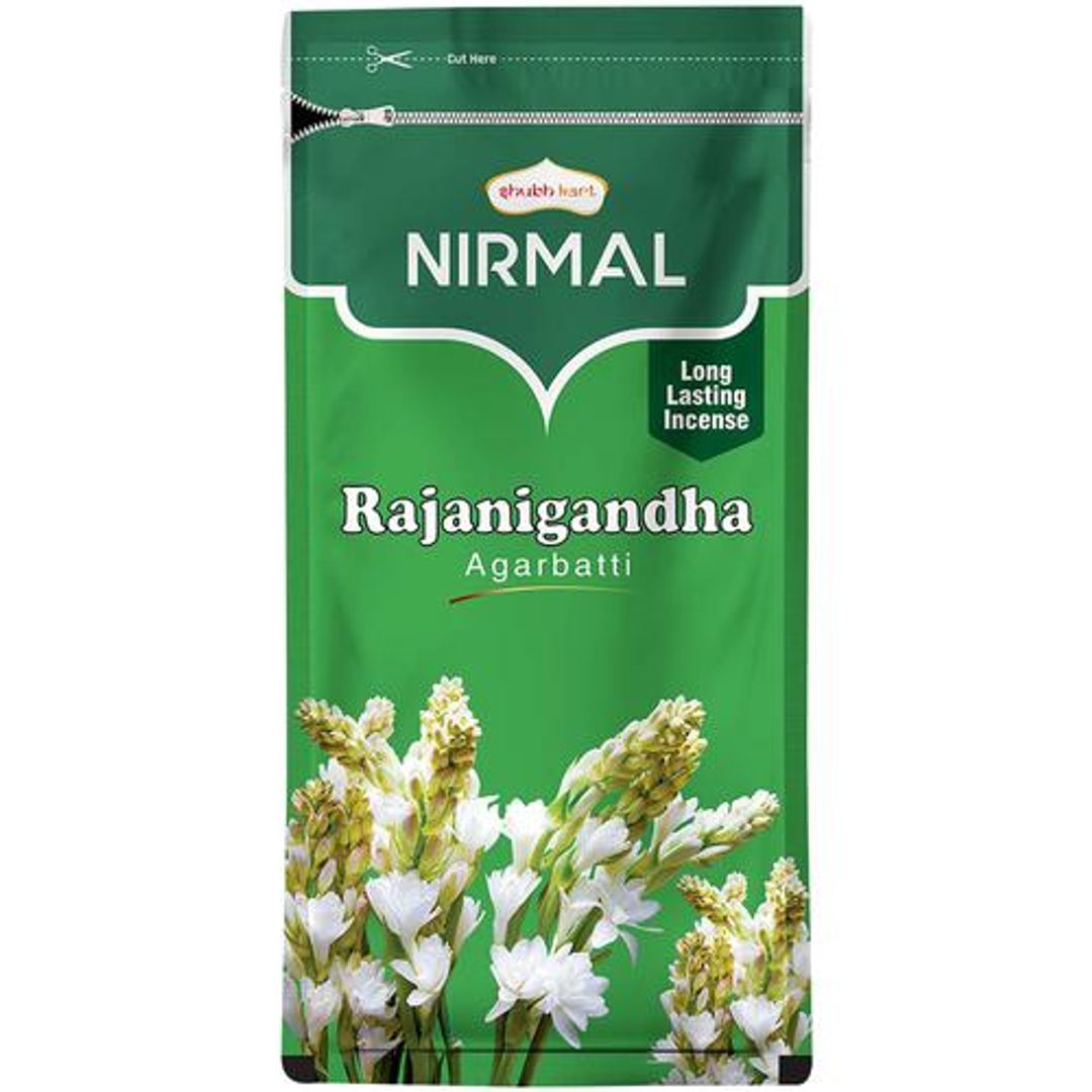 Nirmal - Rajanigandha Agarbatti Sticks, 23 cm Long