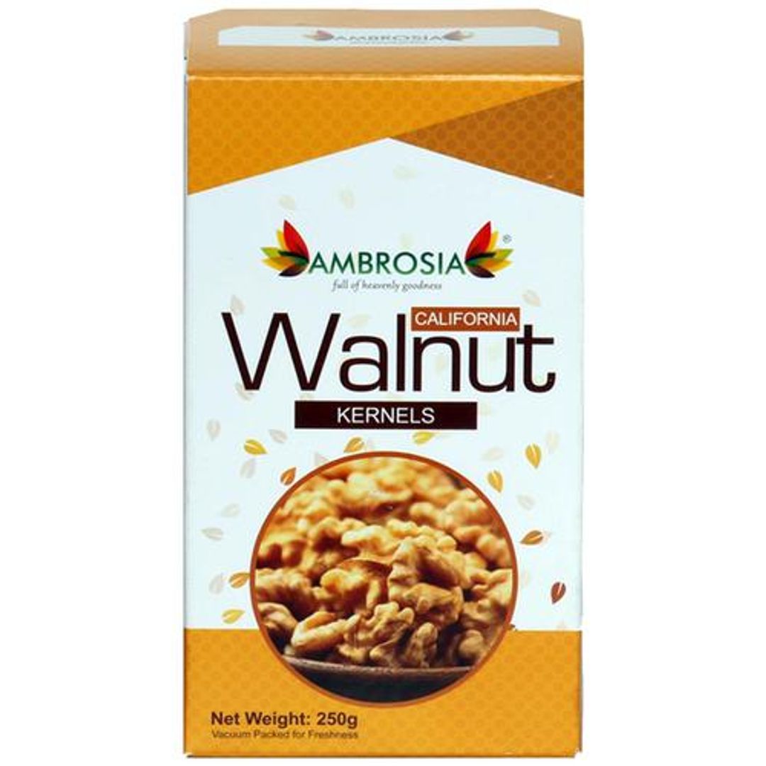 Premium California Walnut Kernels - Extra Light Halves - Rich In Minerals, Cholesterol Free