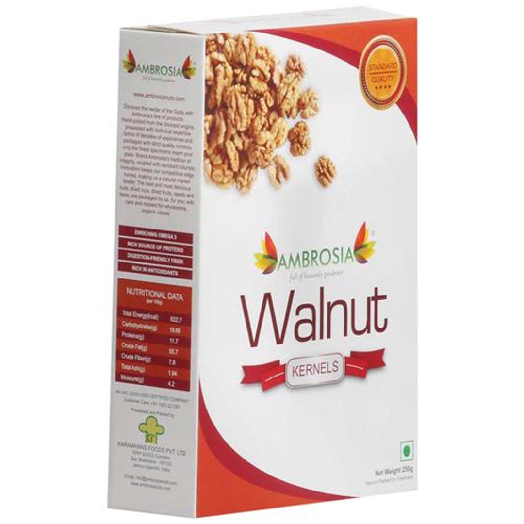 Kashmiri Walnut Kernels - Light Halves, Improves Heart Health, Cholesterol Free