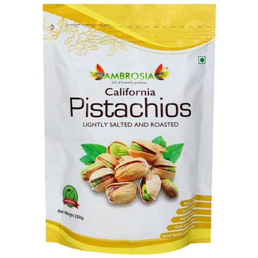 Premium California Pistachios - Roasted & Lightly Salted