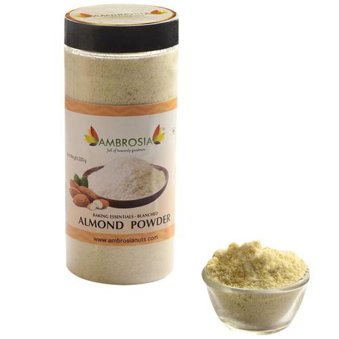 Fine California Almond Flour/Powder - Blanched, Baking Essential, Keto-Friendly, Gluten Free
