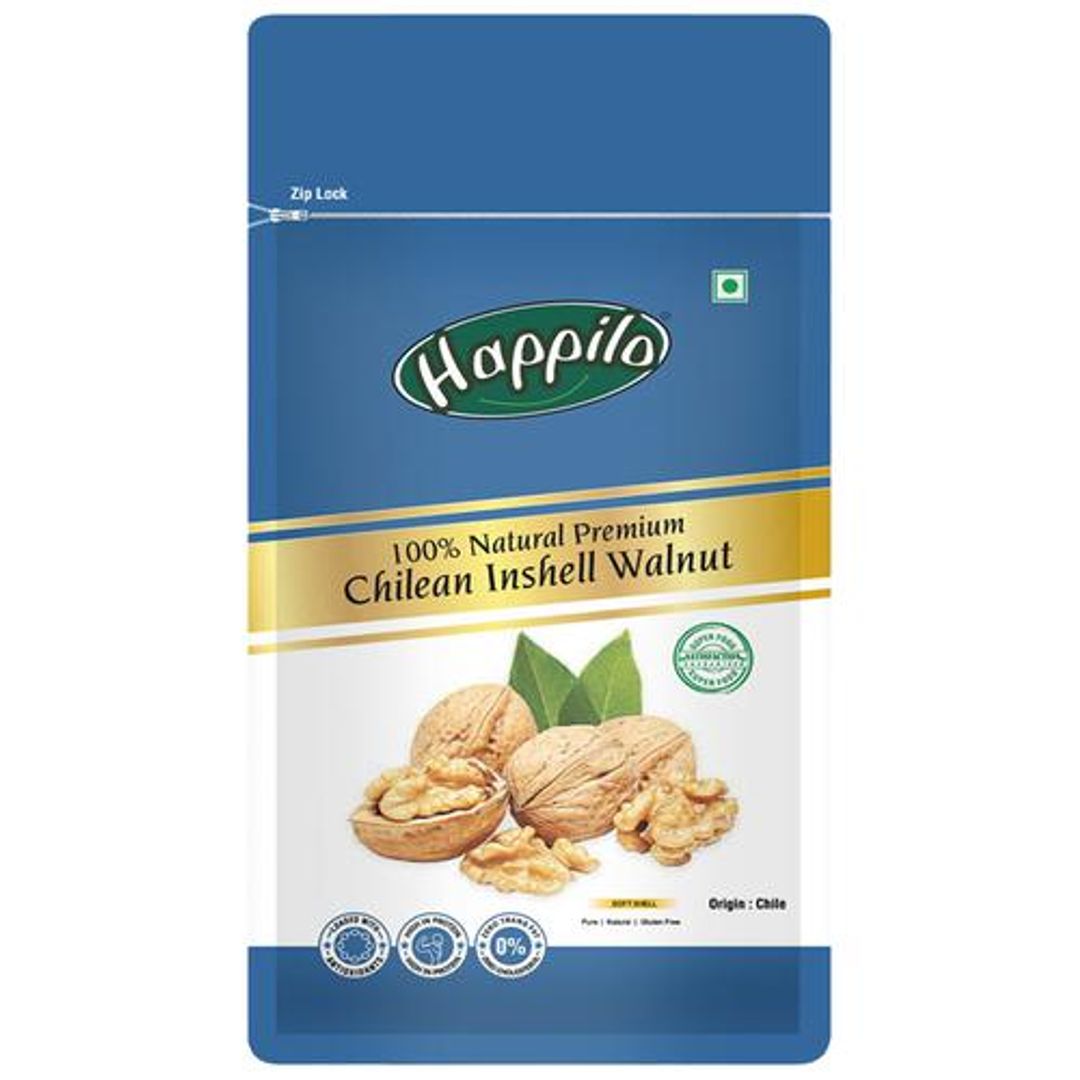 Premium 100% Natural Chilean Inshell Walnut Kernels - Value Pack