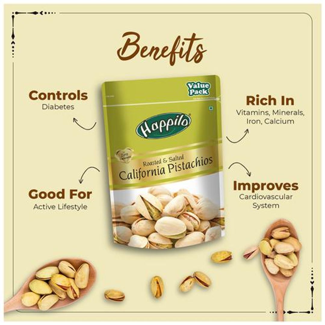 Premium Californian Roasted & Salted Pistachios - Value Pack