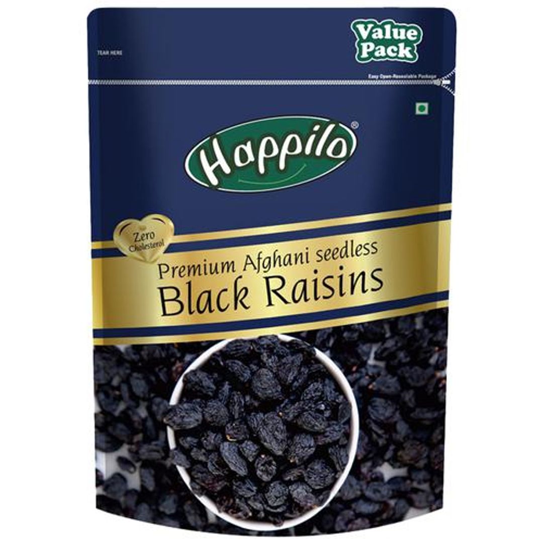 Premium Afghani Black Raisins - Value Pack